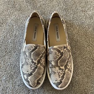 Steve Madden Snake Skin Shoes